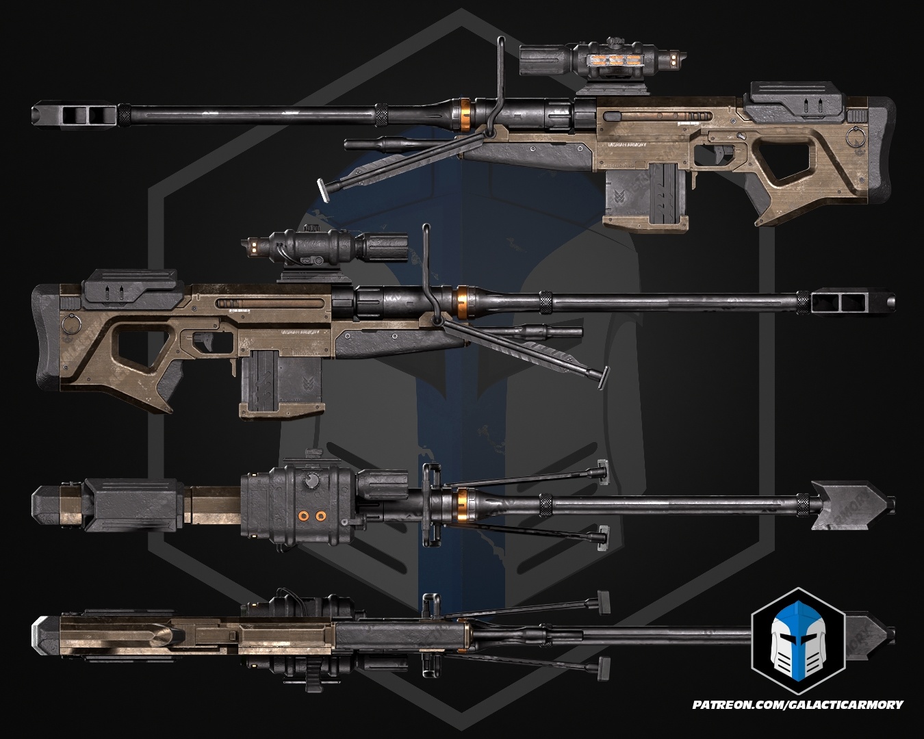 CE Sniper Rifle V1 - Galactic Armory.zip