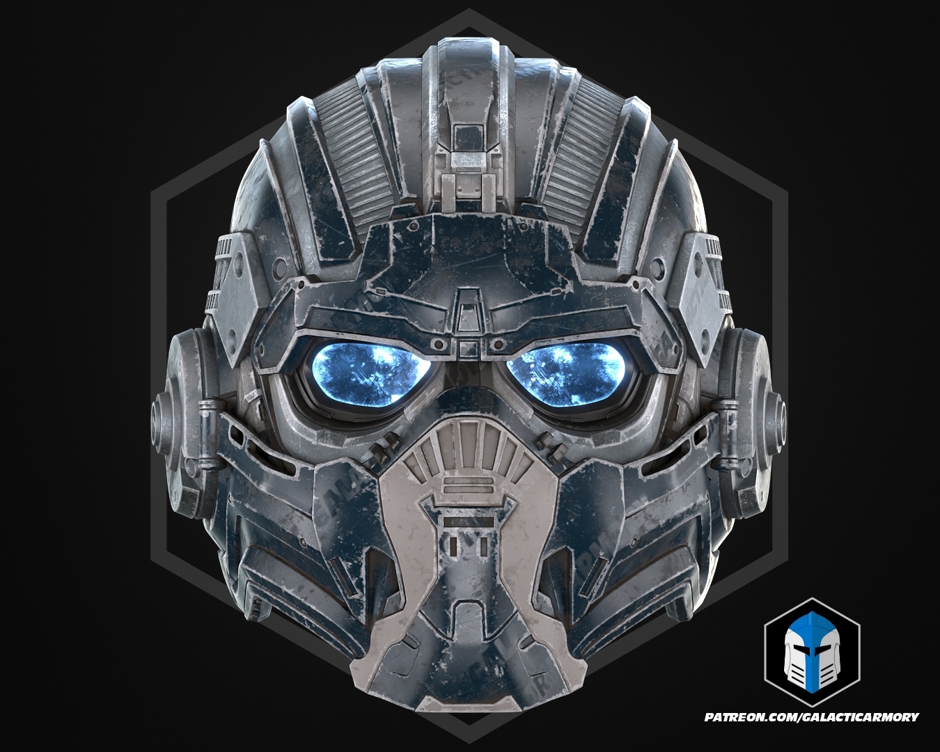 Gears E-Day COG Helmet V1 -  Galactic Armory.zip