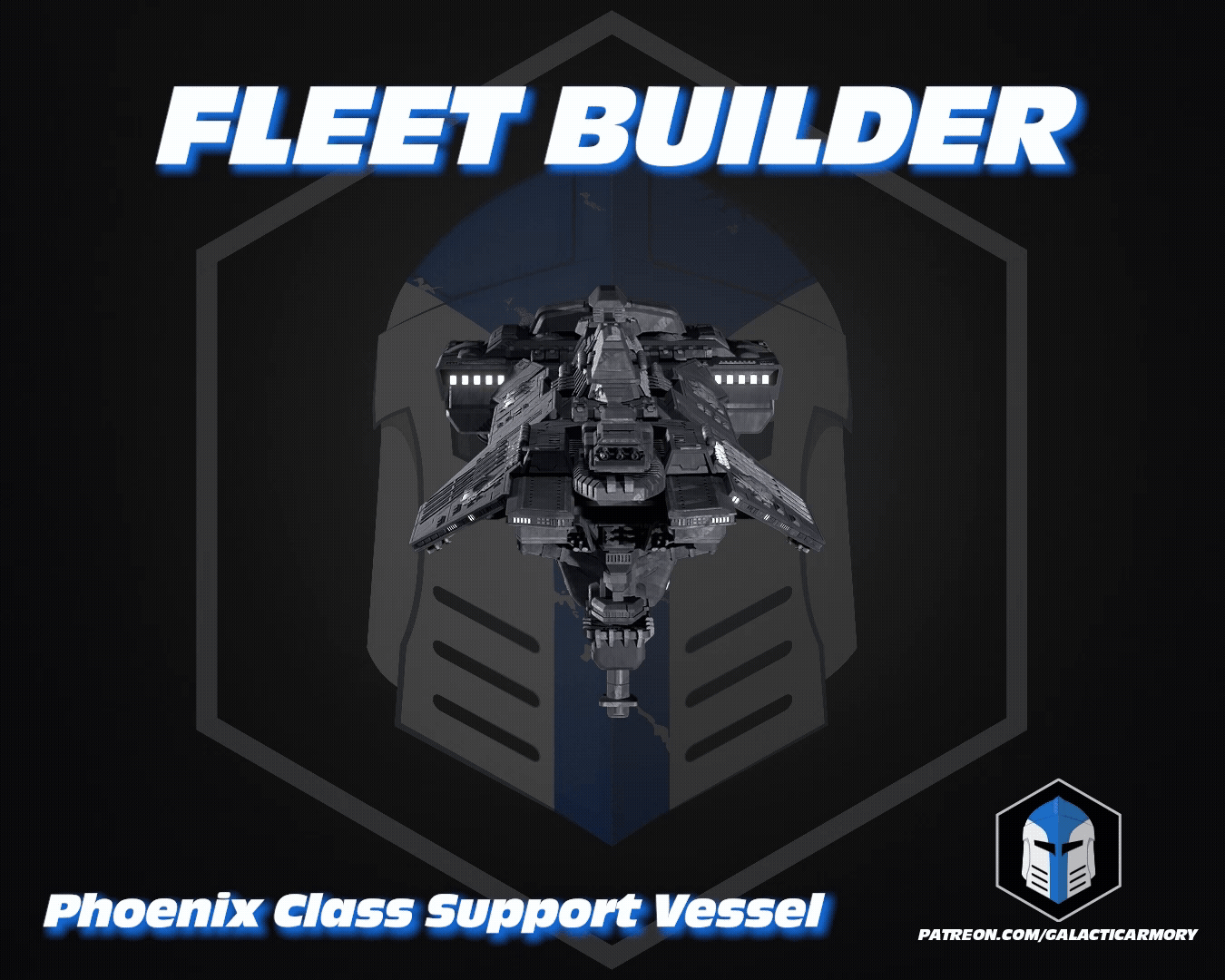 [New Files] The Spirit of Fire Fleet Builder ship is here!