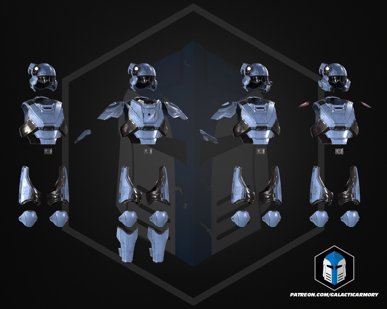 Helldivers 2 SEAF Helmet and Armor V2 - Galactic Armory.zip