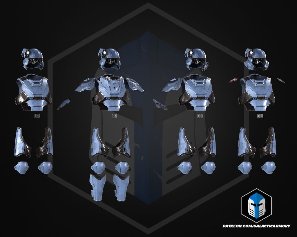 [New Files] New SEAF helmet & armor parts are here!